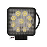 Trailergairerguear lâmpada de trabalho 9 quadrado de LED