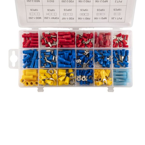 Topgear TOPGEAR Kabelio antgaliai ass. 260 vienetų