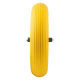 Skottkärra hjul 4.00-8 PU-plastgult