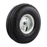 Pyörän 350x10 akselin reikä 16 mm. pneumaattinen rengas
