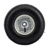 Pyörän 350x10 akselin reikä 16 mm. pneumaattinen rengas