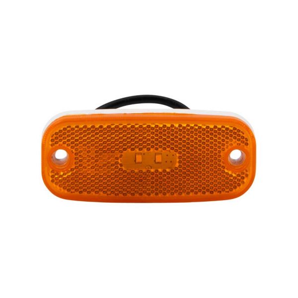 Trailergear trailergear side marking light orange 12-24V LED