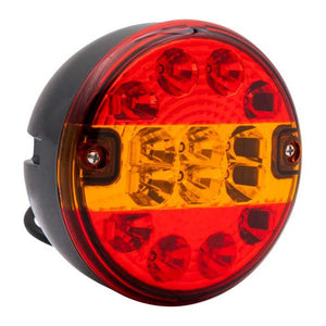 Trailerergær trailergear baglys 140 mm. 14 LED'er