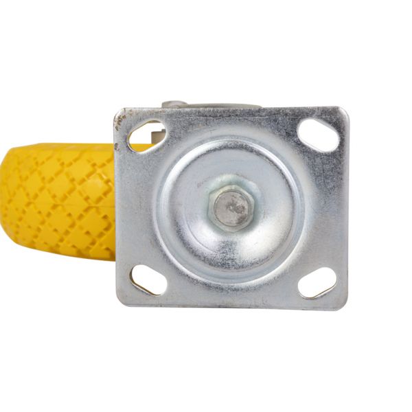 Zwenkwiel 300x4 Anti-Lek Wiel Pu