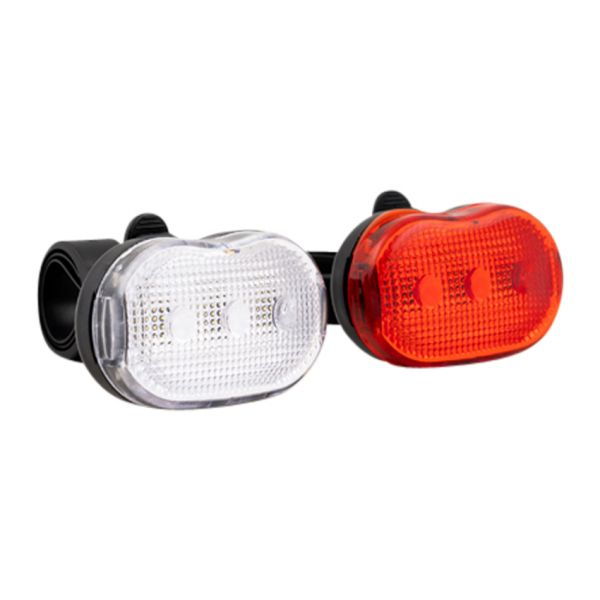 Fahrradlampen-Set 2-teilig