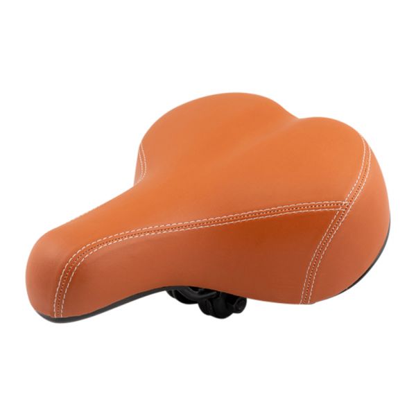 Komfort sedla na kole hnědá