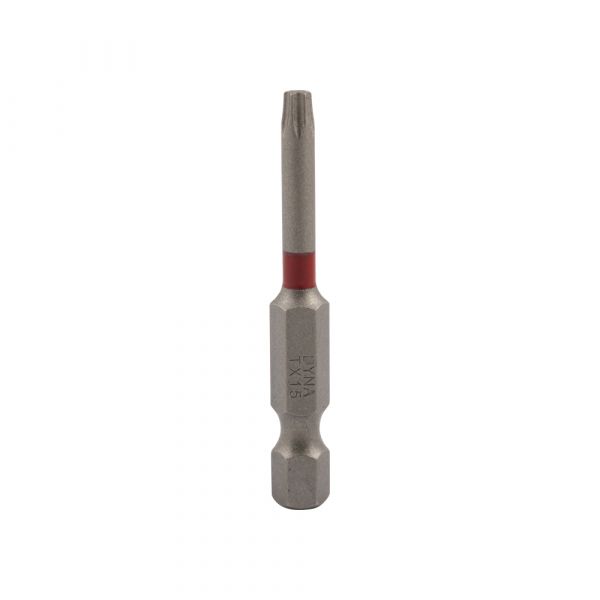 Screw bit 50 mm TX-15 Red 5x
