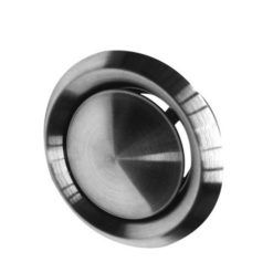 Luftventil rustfrit stål 100 mm
