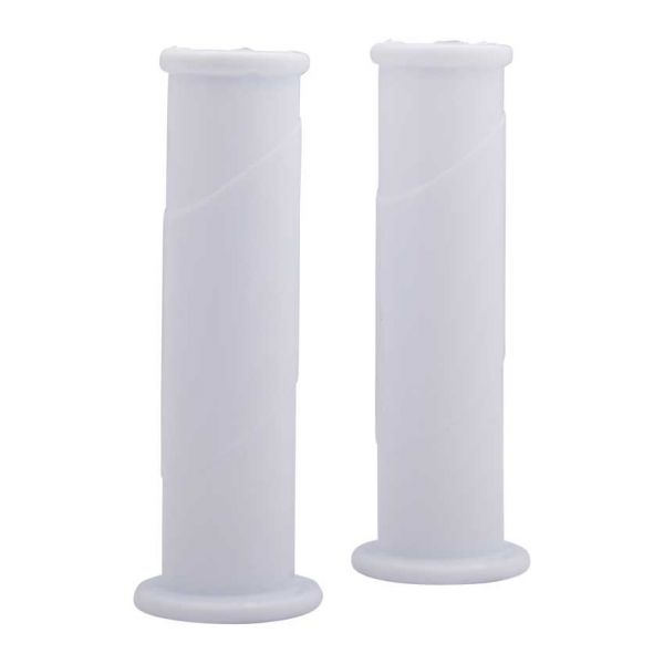Maneggiare rotondo, bianco (set di 2)