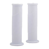 Maneggiare rotondo, bianco (set di 2)