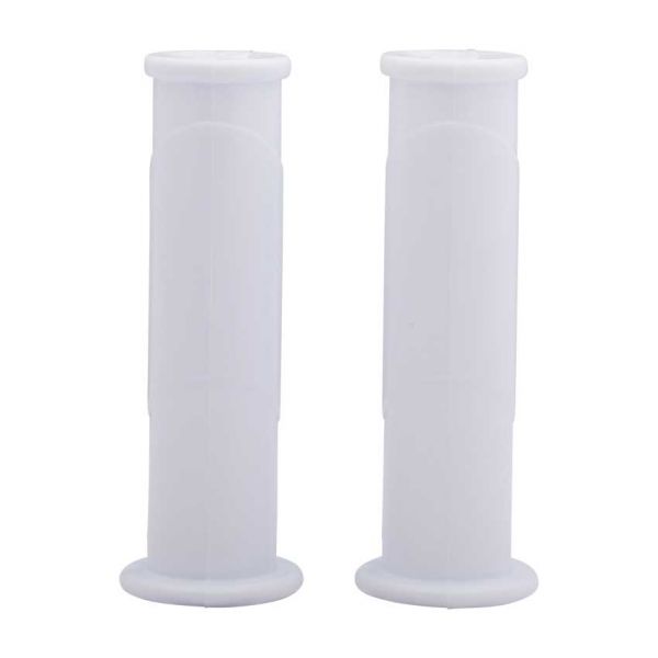 Maneggiare rotondo, bianco (set di 2)