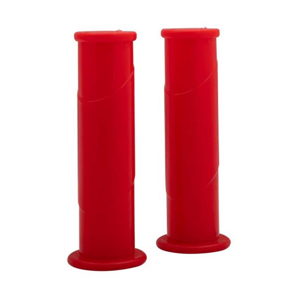 Maneggiare rotondo, rosso (set di 2)