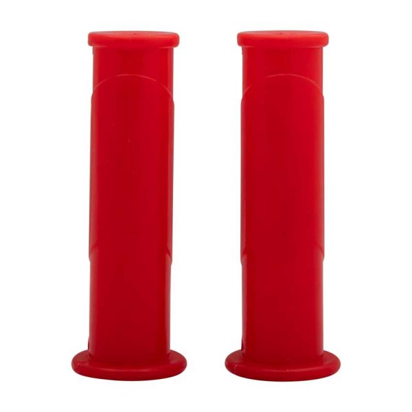 Maneggiare rotondo, rosso (set di 2)
