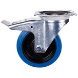 Tarsus zwenkwiel + rem 160 mm. blå