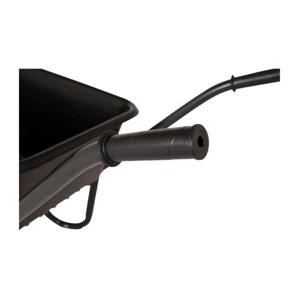 Wheelbarrow plastic black container 85 liters HQ.