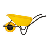 Brouette en plastique contenant jaune 85 litres HQ anti-lek