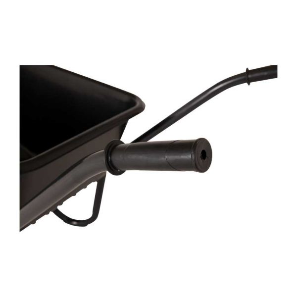 Wheelbarrow plastic black container 85 liters HQ Anti-Lek