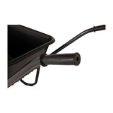 Wheelbarrow plastic black container 85 liters HQ Anti-Lek
