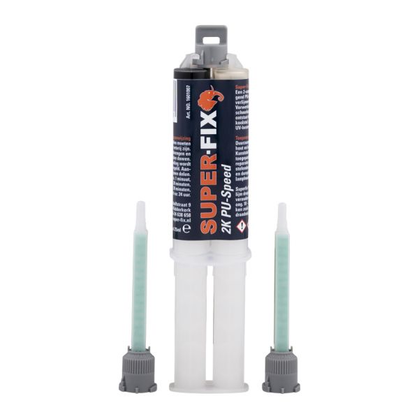Rychlost lepidla 2K PU 25 ml. Super oprava