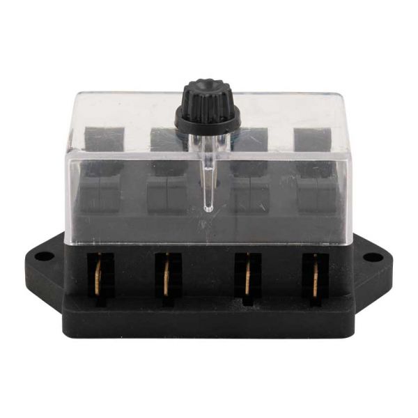 Poistková skrinka na 4 poistky