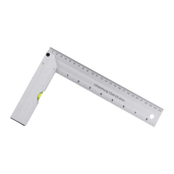 Čtvercový háček Alu 25 cm.