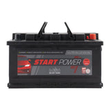 AC battery 12V 80ah intact start.