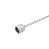 Extension of caravan support 440 mm 19 mm cap