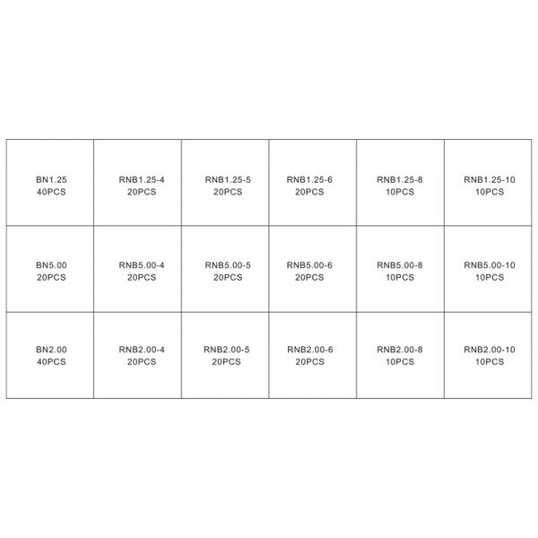 Topgear Topgear Adereindhuls Eye Ass. 340-częściowy