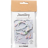 Creativ Company Mini Hobbyset Schmuck elastisches Armband und Ohrring