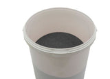 Straalgrit emmer 12.5 kg zwart 0.2 -1.0 mm.