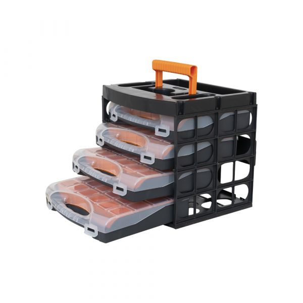 Sorteerkast 4 boxen.