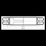 Rear light slimline 4 functions 12-24v LED