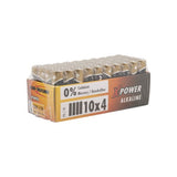 Alkalisk batteri AAA LR03 40ST.