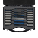 Ac socket set for drill bits 5.5 to 19 mm