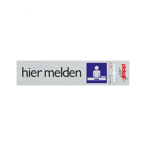 Report Alulook here - 165x44 mm self -adhesive.