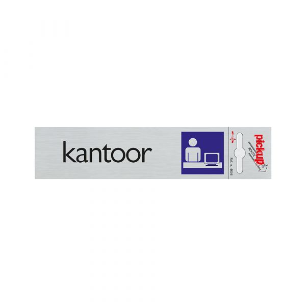 ALULOOK Office Board - 165x44 mm autoadesivo.