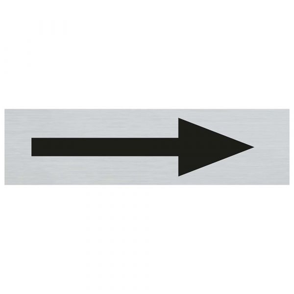 Allulook Pfeil Platte - 165x44 mm selbstänneg.