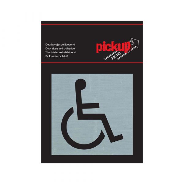 Płyta Aluluok dostępna dla wózka inwalidzkiego - 80x80 mm Self -Cleft.