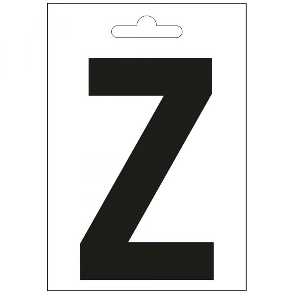 Navtična črka z črna 100 mm.