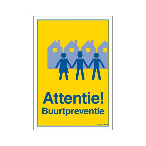 Prevence sousedství Attentie - 230x330 mm.