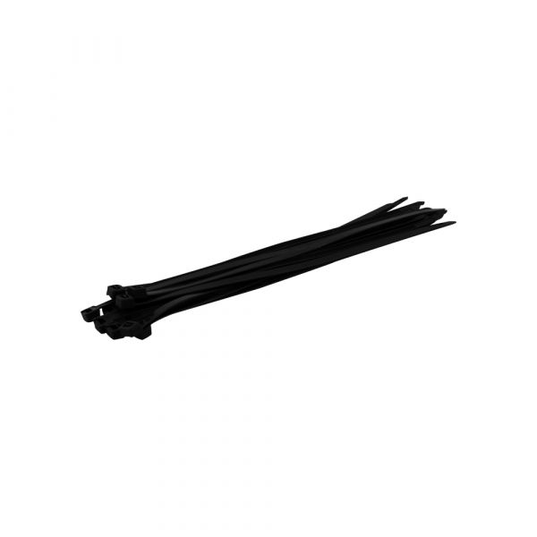 TopGear Tieribs 300x8, 100 pieces black