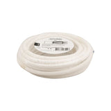 Huishoudkabel 3x1.0 wit 5 meter.