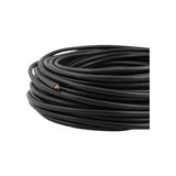 Huishoudkabel 3x1.0 zwart 25 meter.