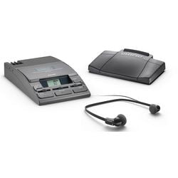 Dictation machine Philips LFH0720T power supply headphones foot switch
