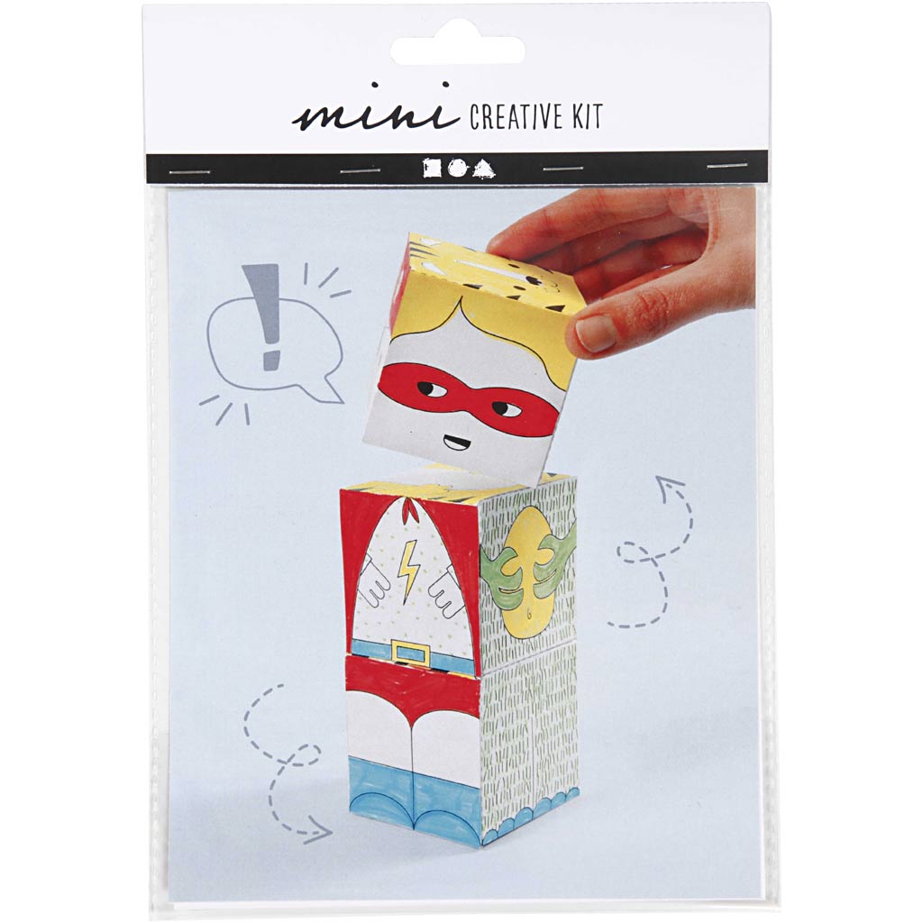 Creativ company mini creative set, monsters and robots, 1 box