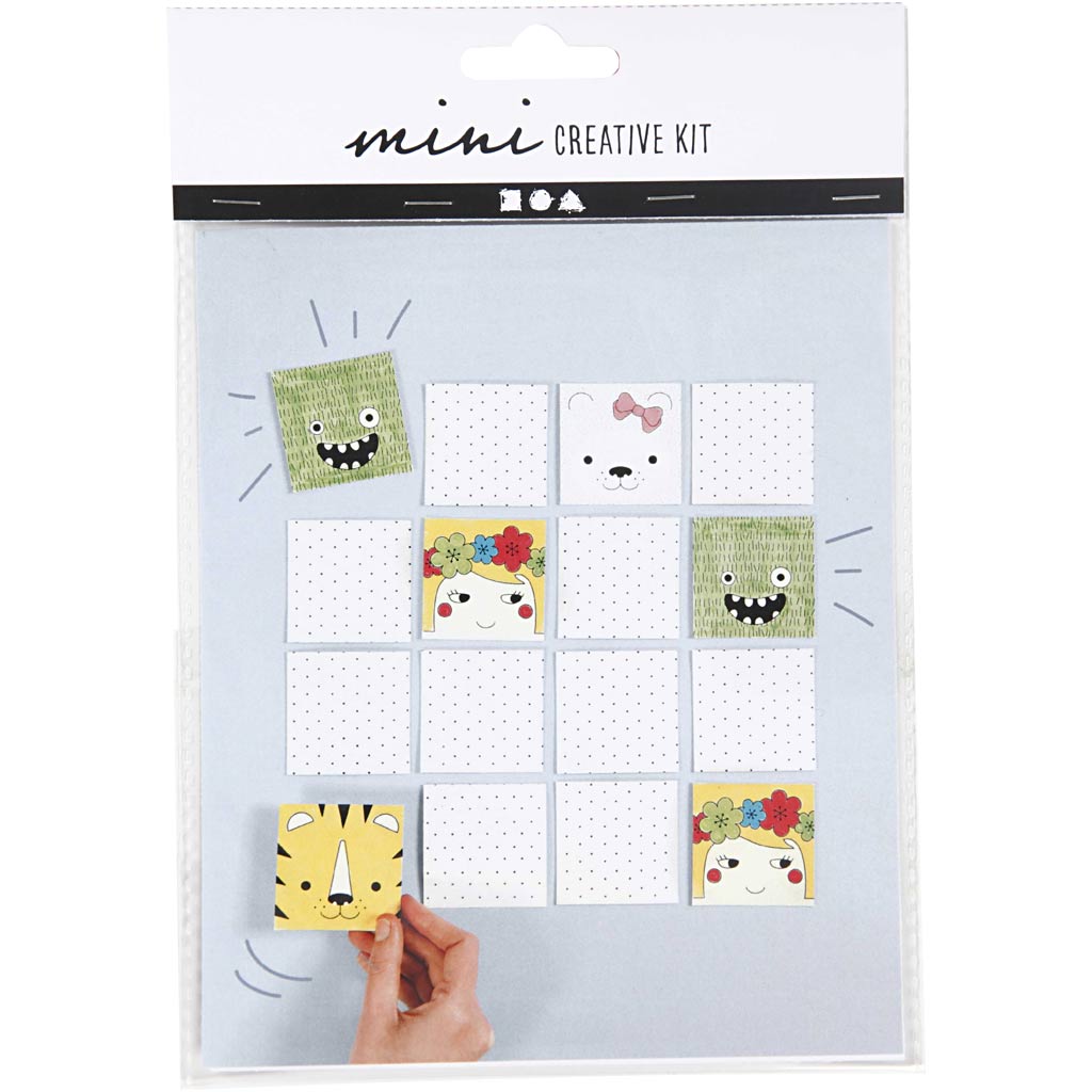 Creativ company mini creative set, memory, 1 box