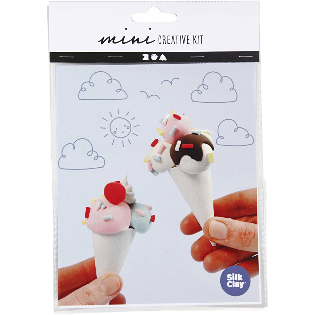 Creativ company mini creative set, ice cream, 1 box