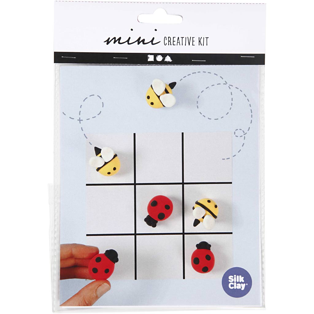 Creativ company mini creative set, tic-tac-toe, 1 box
