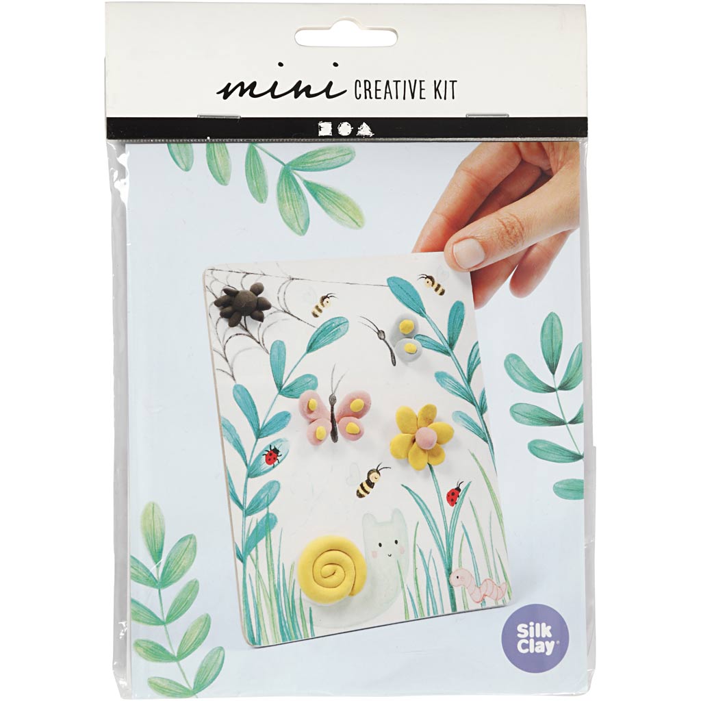 Silk clay mini creative kit, 3D image, 1 box