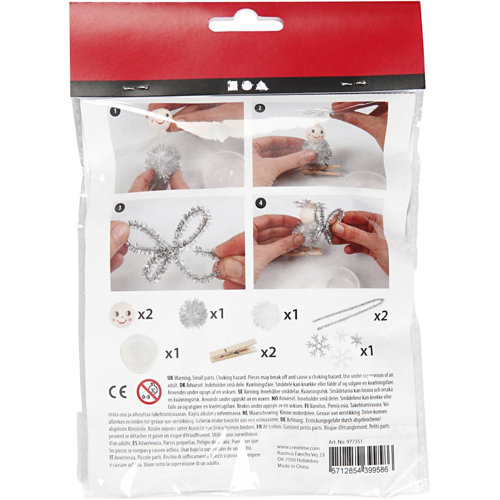 Creativ company mini creative kit engle clips